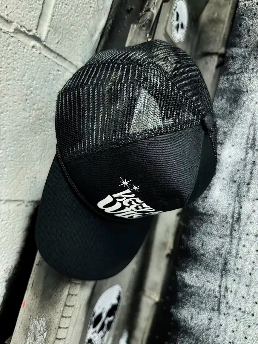 KEEP CURVED BILL BLACK HAT