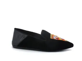 KURT GEIGER Junkfort Loafer Mocassino Velluto Black 8492700609