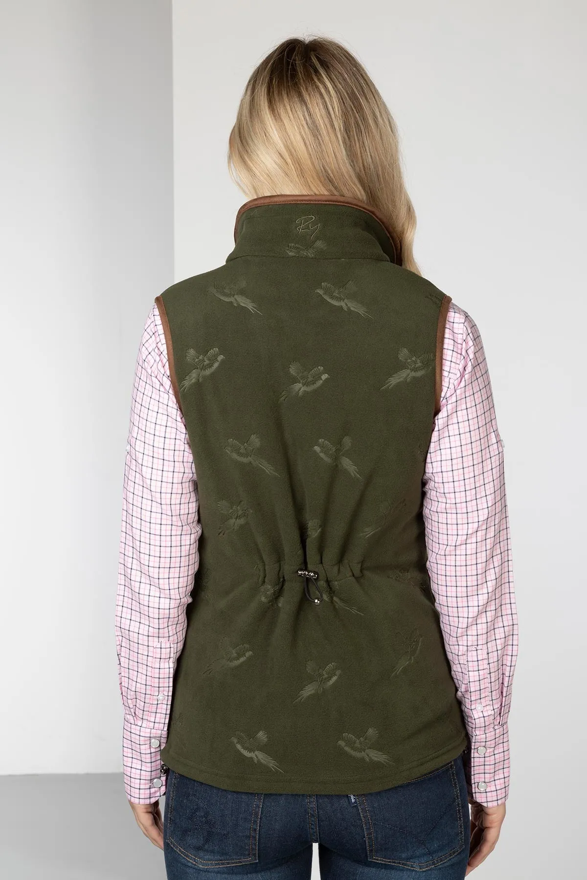 Ladies Pheasant Fleece Gilet - Haxby