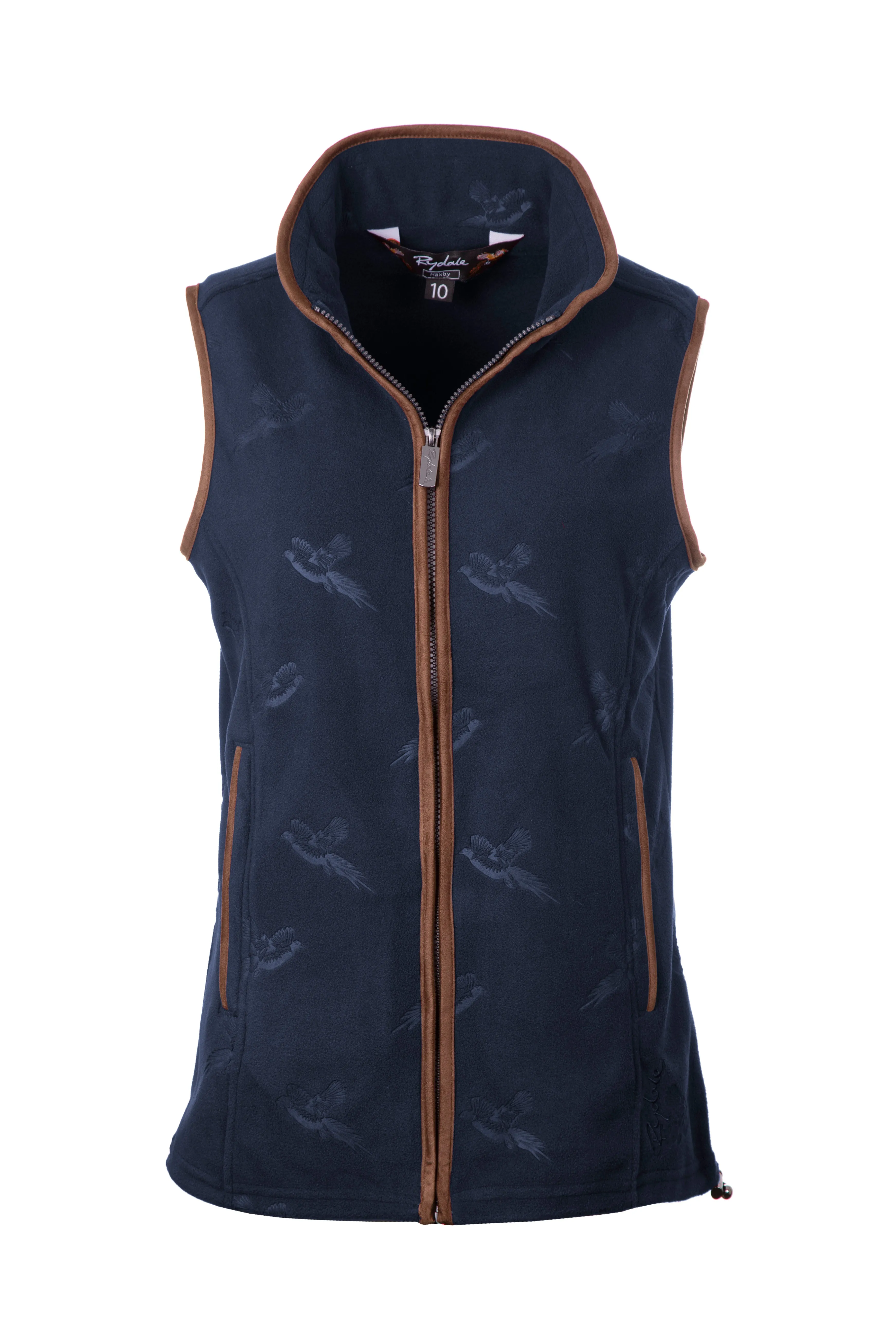 Ladies Pheasant Fleece Gilet - Haxby