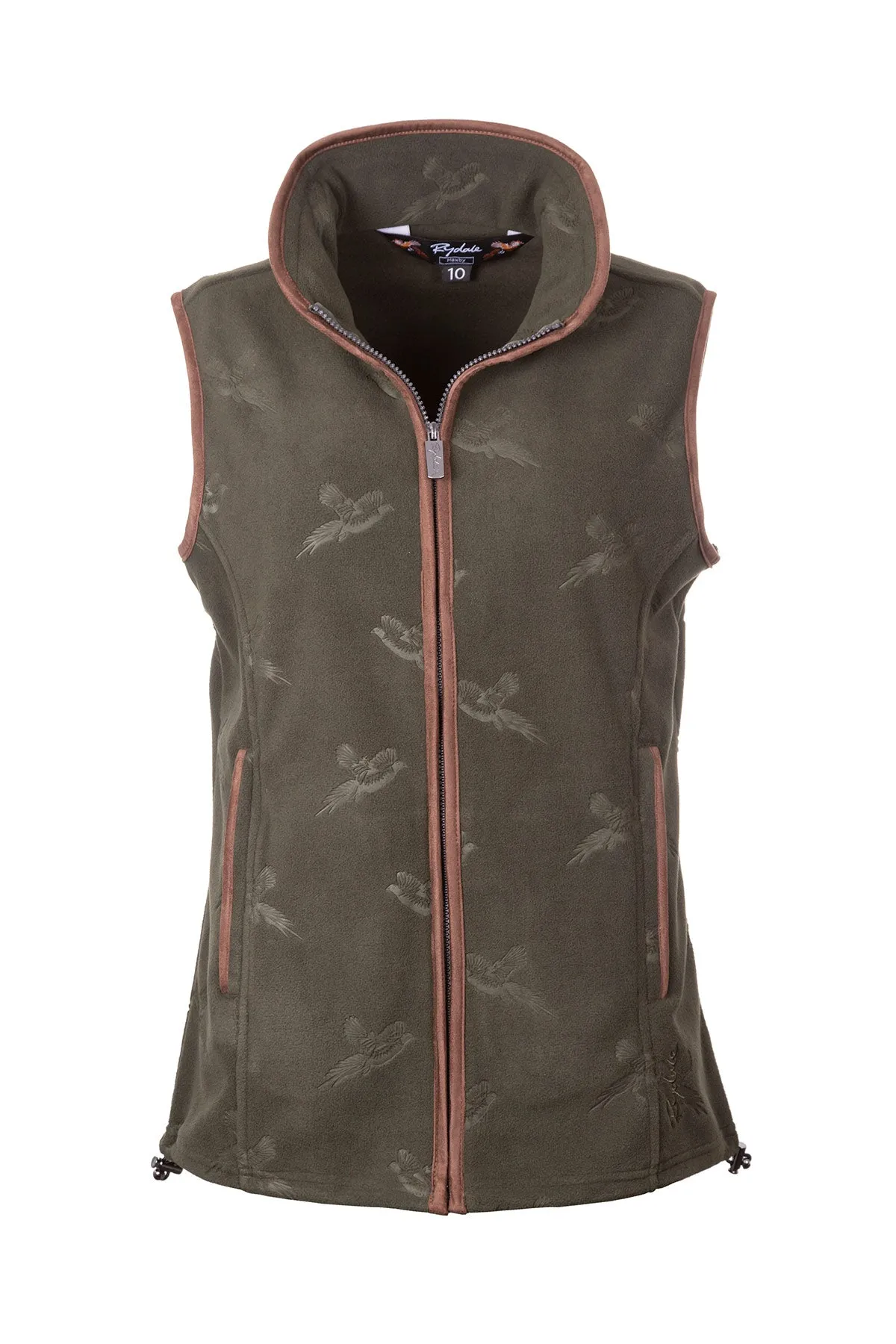 Ladies Pheasant Fleece Gilet - Haxby