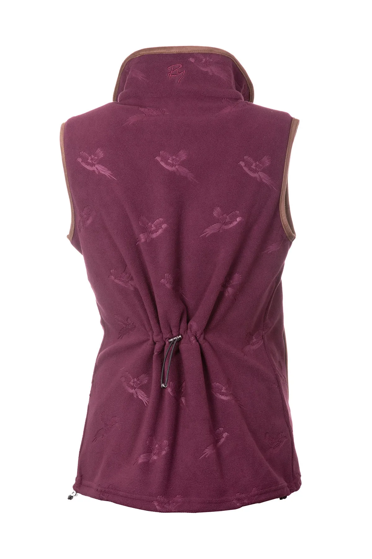 Ladies Pheasant Fleece Gilet - Haxby