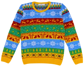 Lishy Mariusgenser: Knitted Christmas Jumper