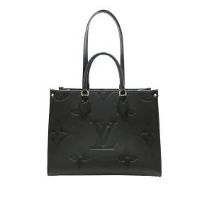 Louis Vuitton Monogram Empreinte Onthego MM Black