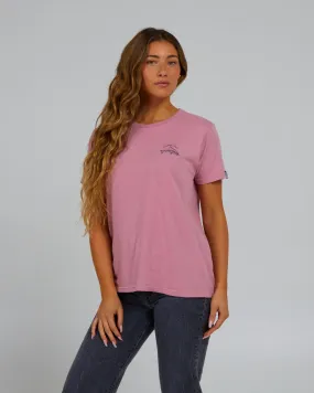 Love Bite Warm Lilac Boyfriend Tee