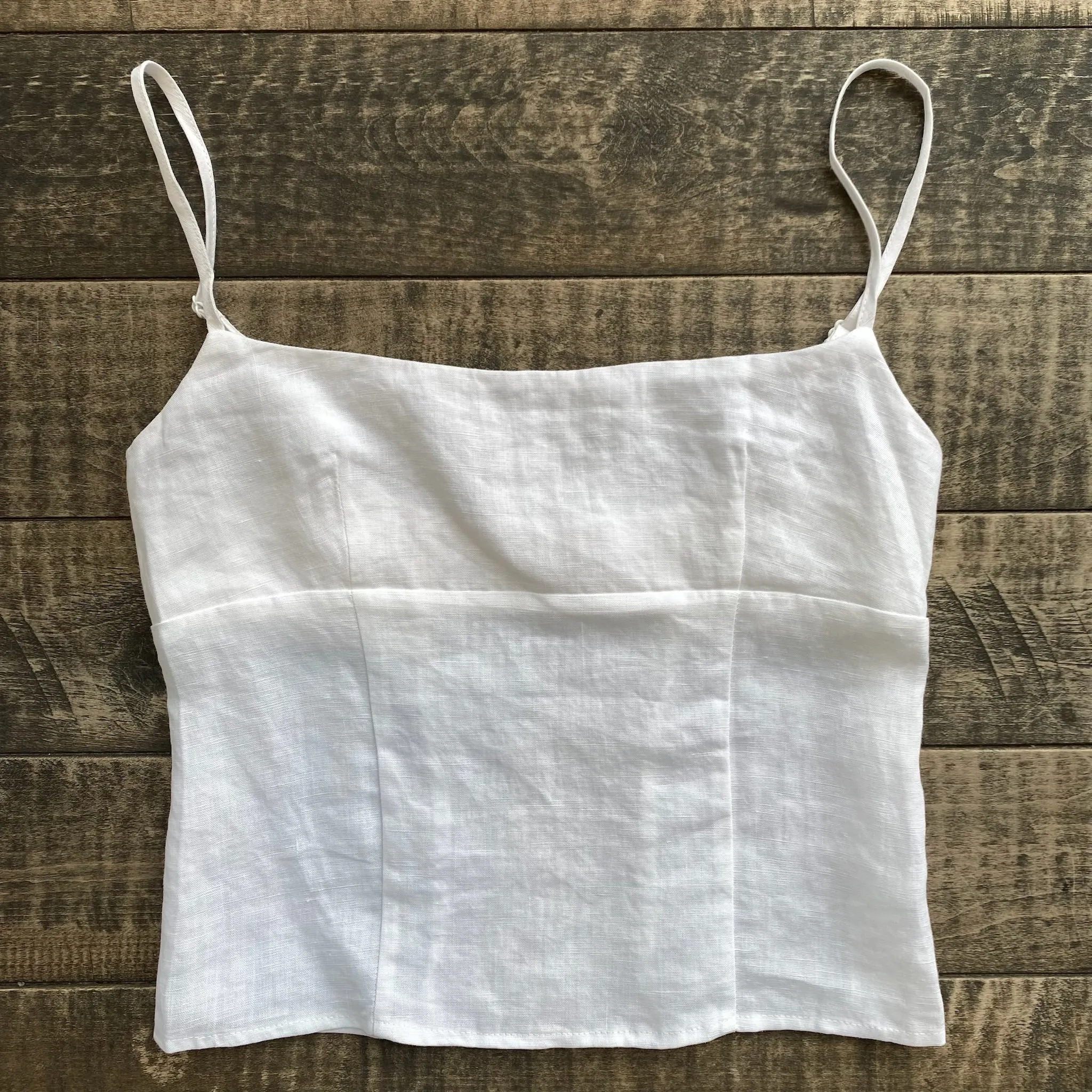 MARIANA Linen Tank