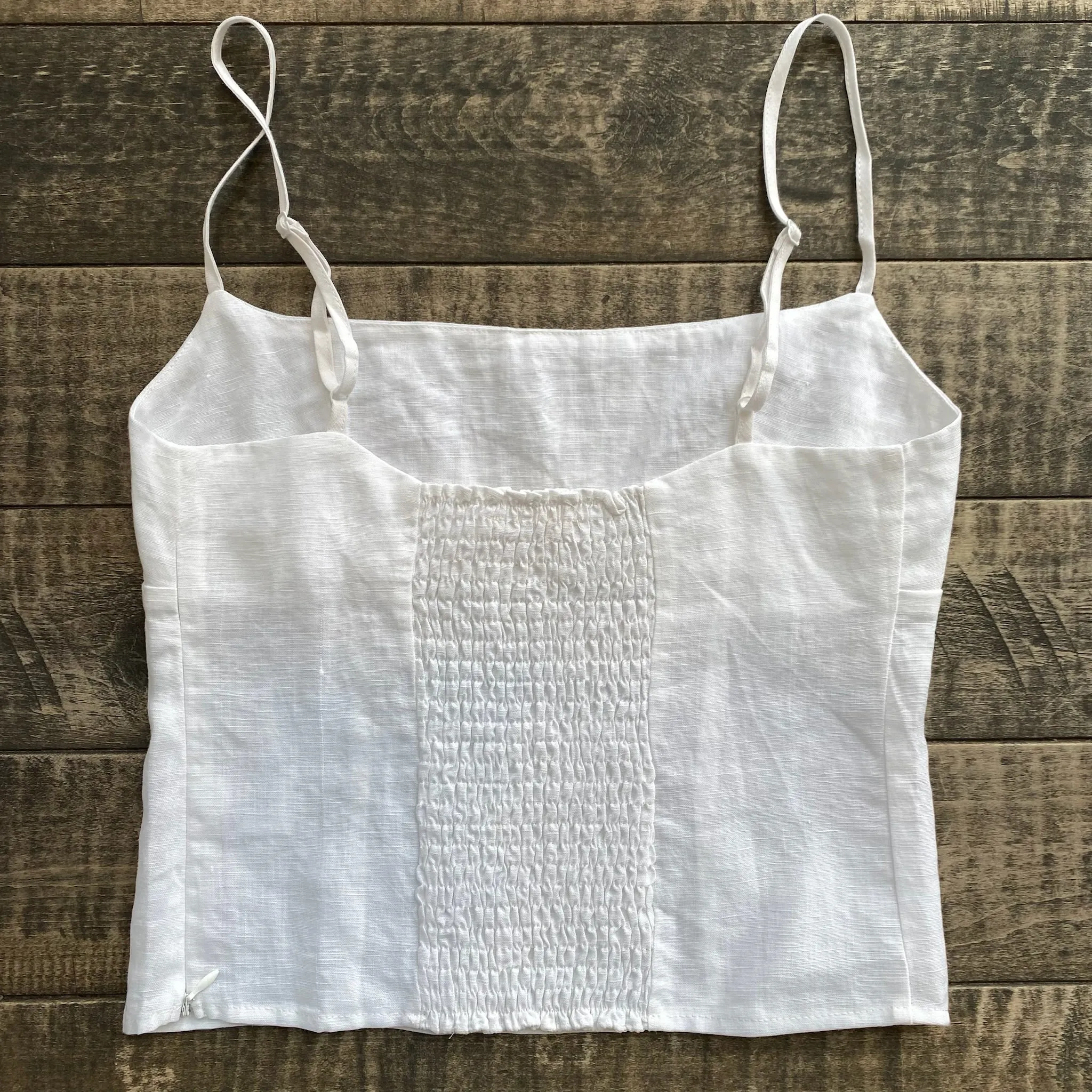 MARIANA Linen Tank