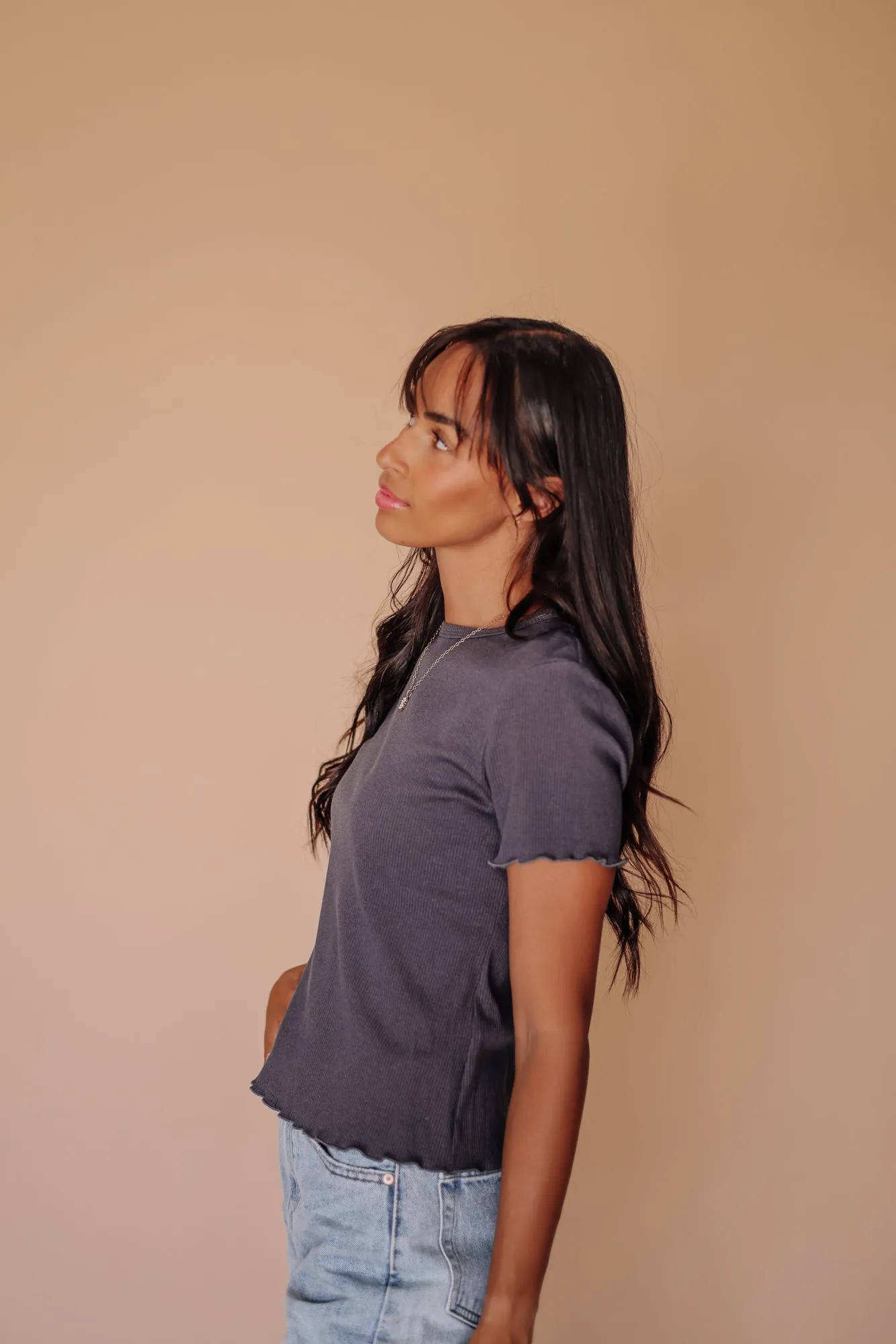 Marlee Top in Charcoal - Coming Soon