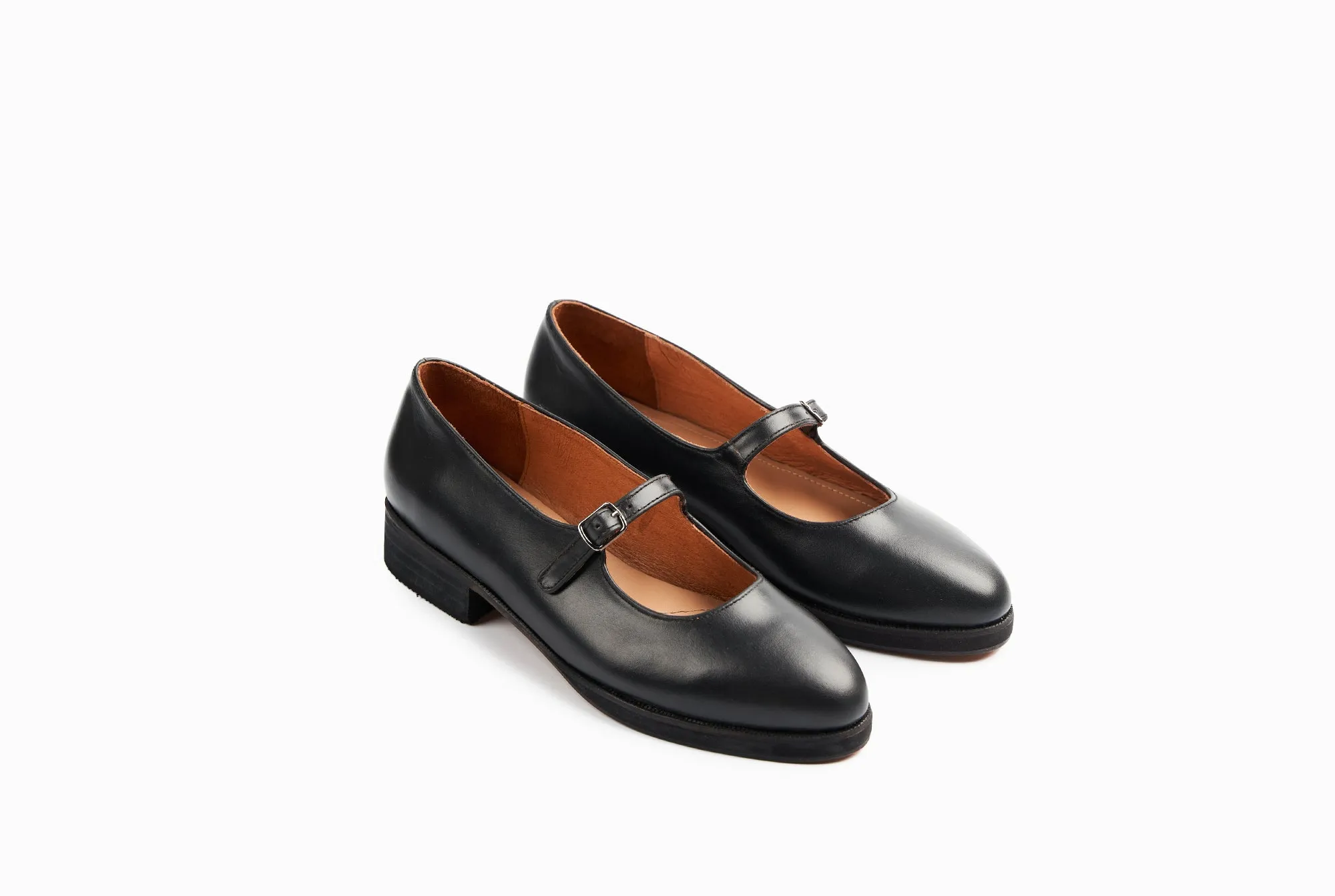 Mary Jane Flats - Black