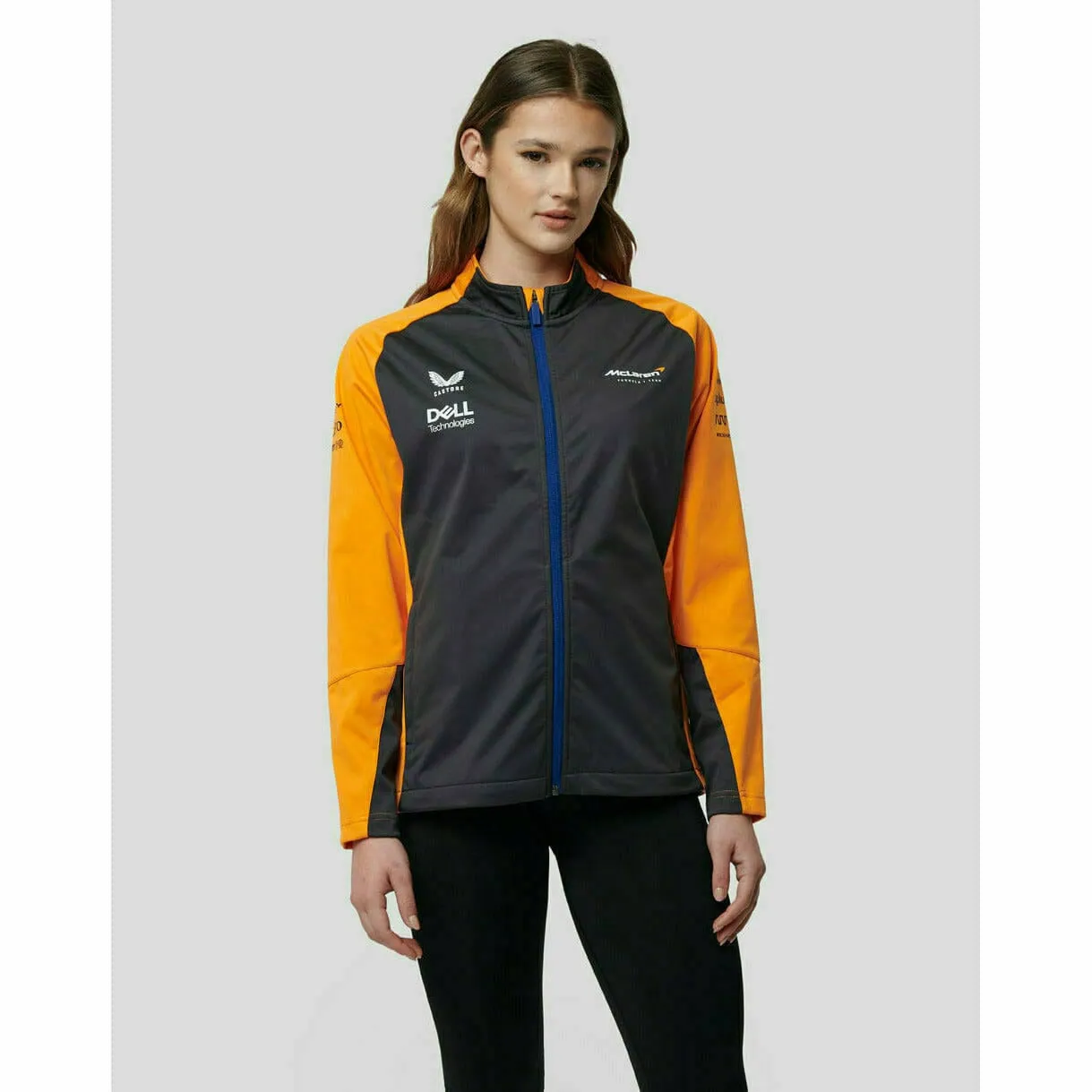 McLaren F1 Women's 2022 Team Softshell Jacket - Phantom