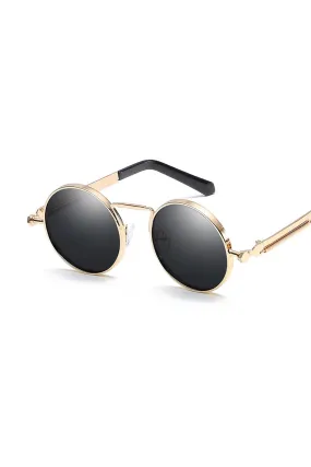 MEDIVALE BLACK LENS WITH GOLD FRAME