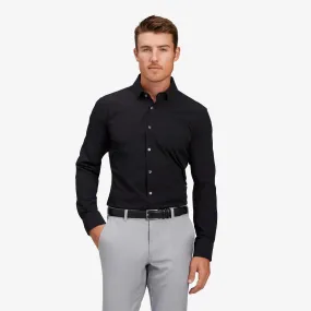 Men's Mizzen   Main | Leeward Trim No Tuck Long Sleeve | Black Solid