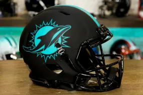 Miami Dolphins Riddell Speed Authentic Helmet - Eclipse