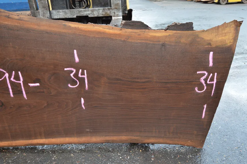 Oregon Black Walnut Slab 010420-03