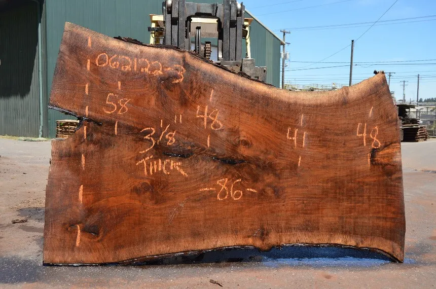 Oregon Black Walnut Slab 062122-03