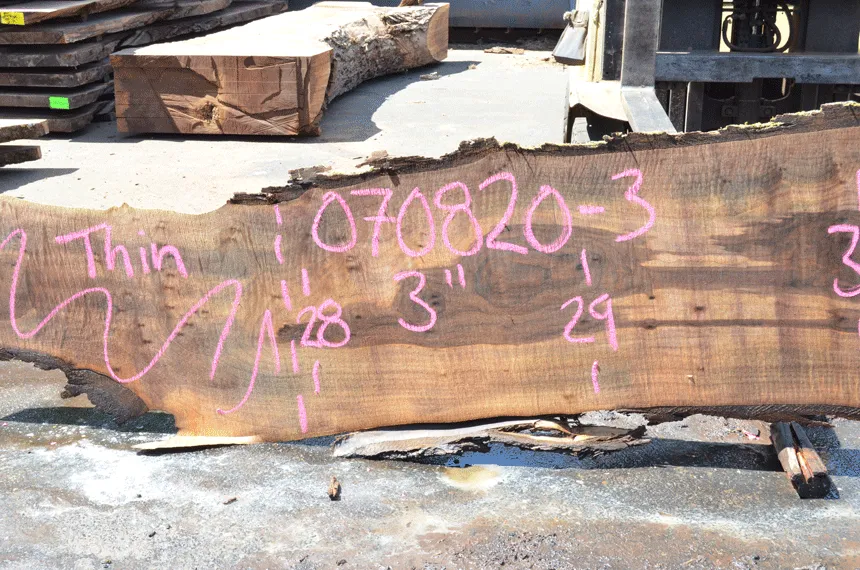 Oregon Black Walnut Slab 070820-03