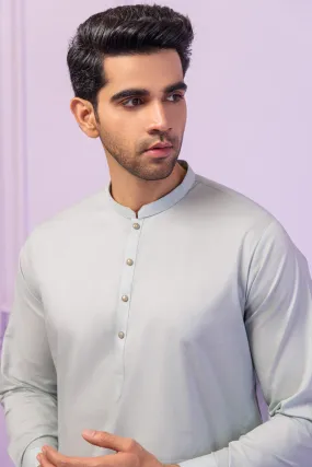 P-SMOKE-COTTON-KURTA SHALWAR - (KSRS24-039) BIN 63 M6