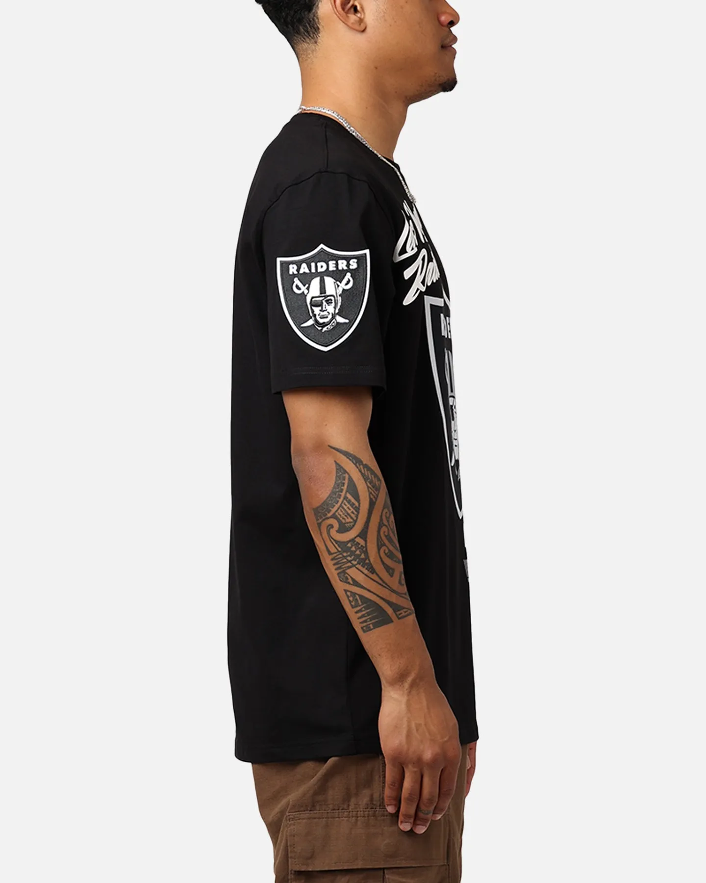 Pro Standard Las Vegas Raiders Fast Lane SJ T-Shirt Black