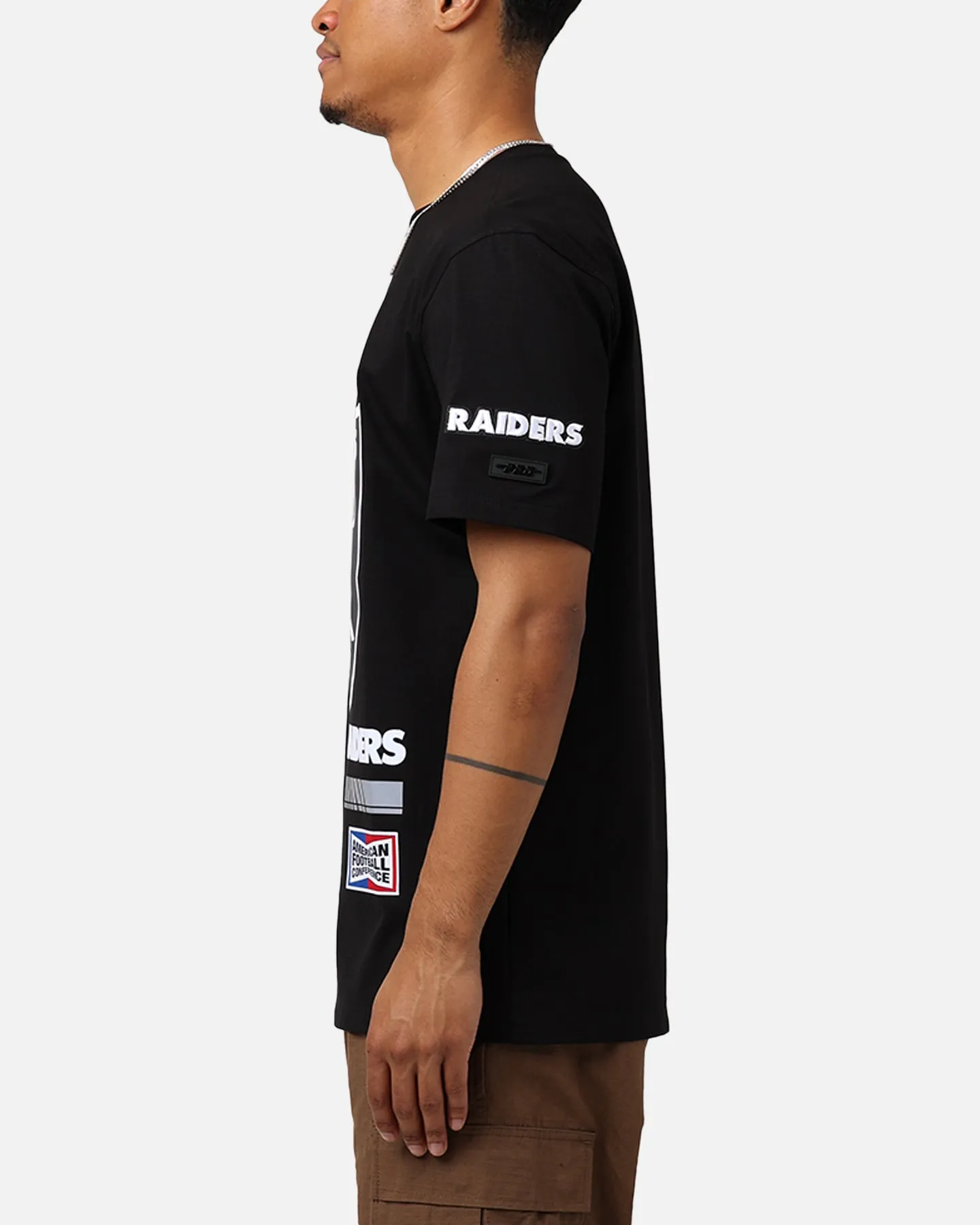 Pro Standard Las Vegas Raiders Fast Lane SJ T-Shirt Black