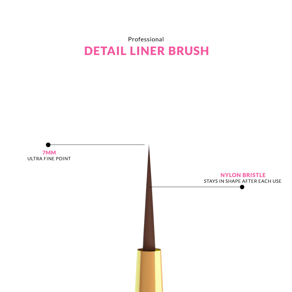 Professional Detail Liner Nail Brush