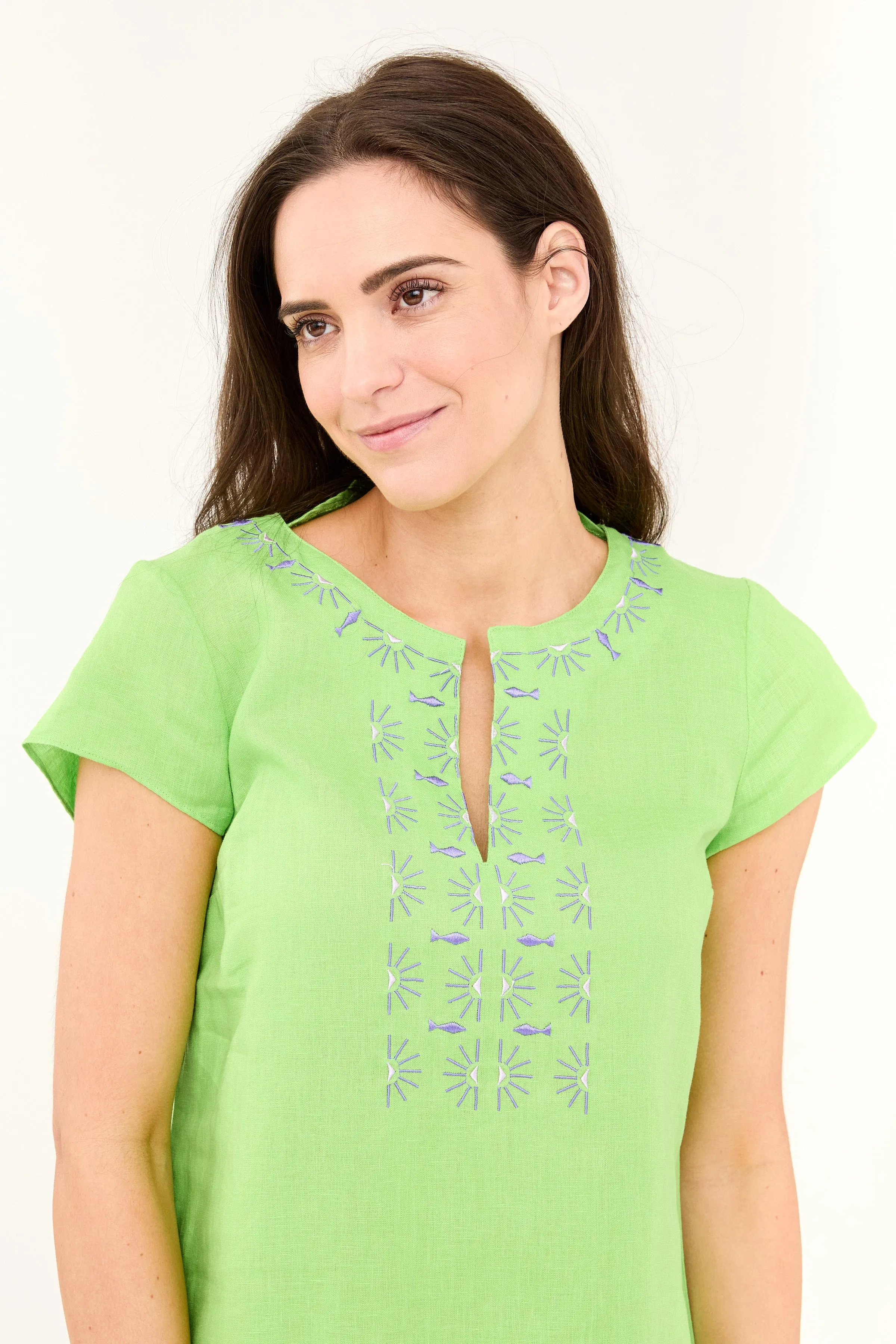 Rachel Dress - Lime