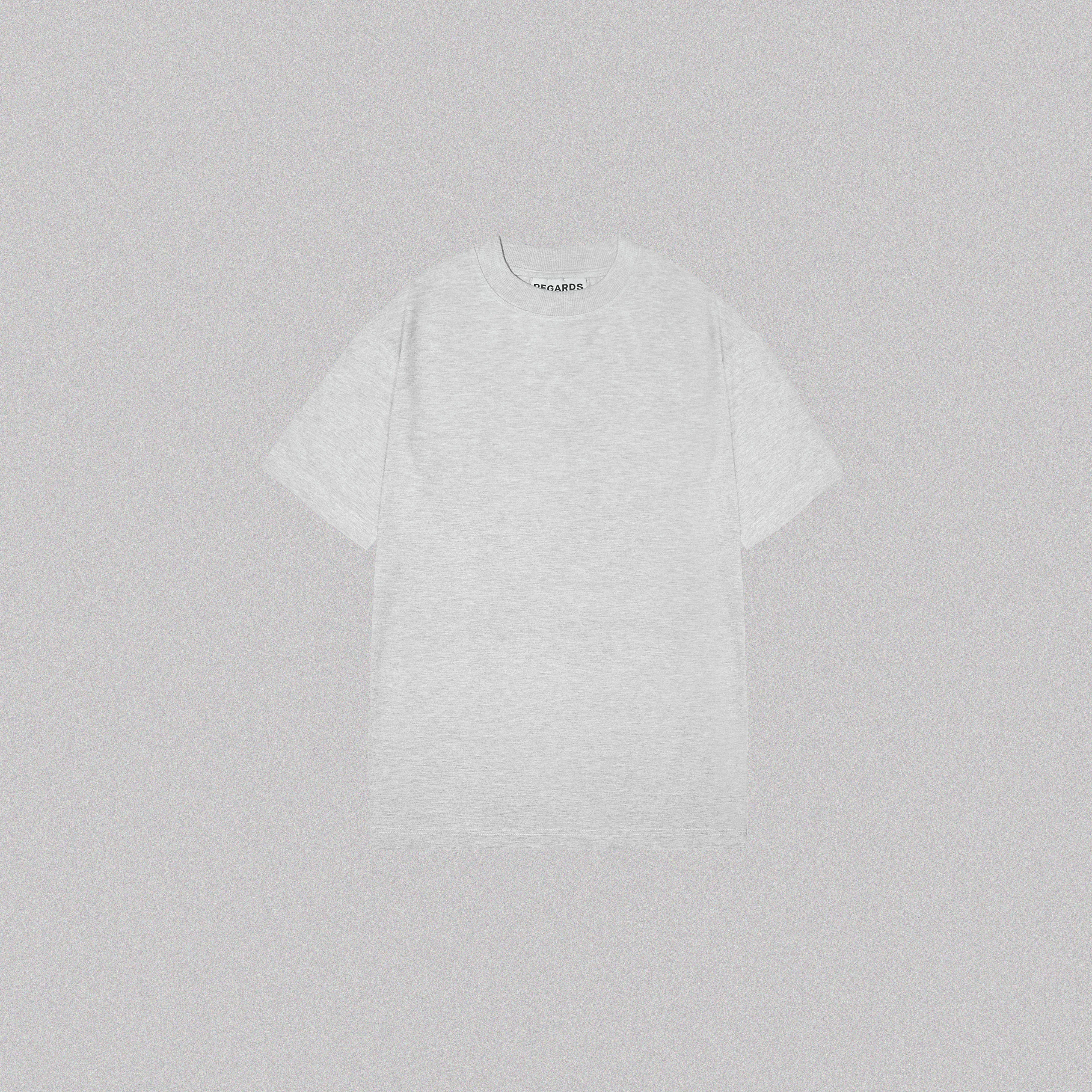 REGARDS Relaxed Tee Light Grey