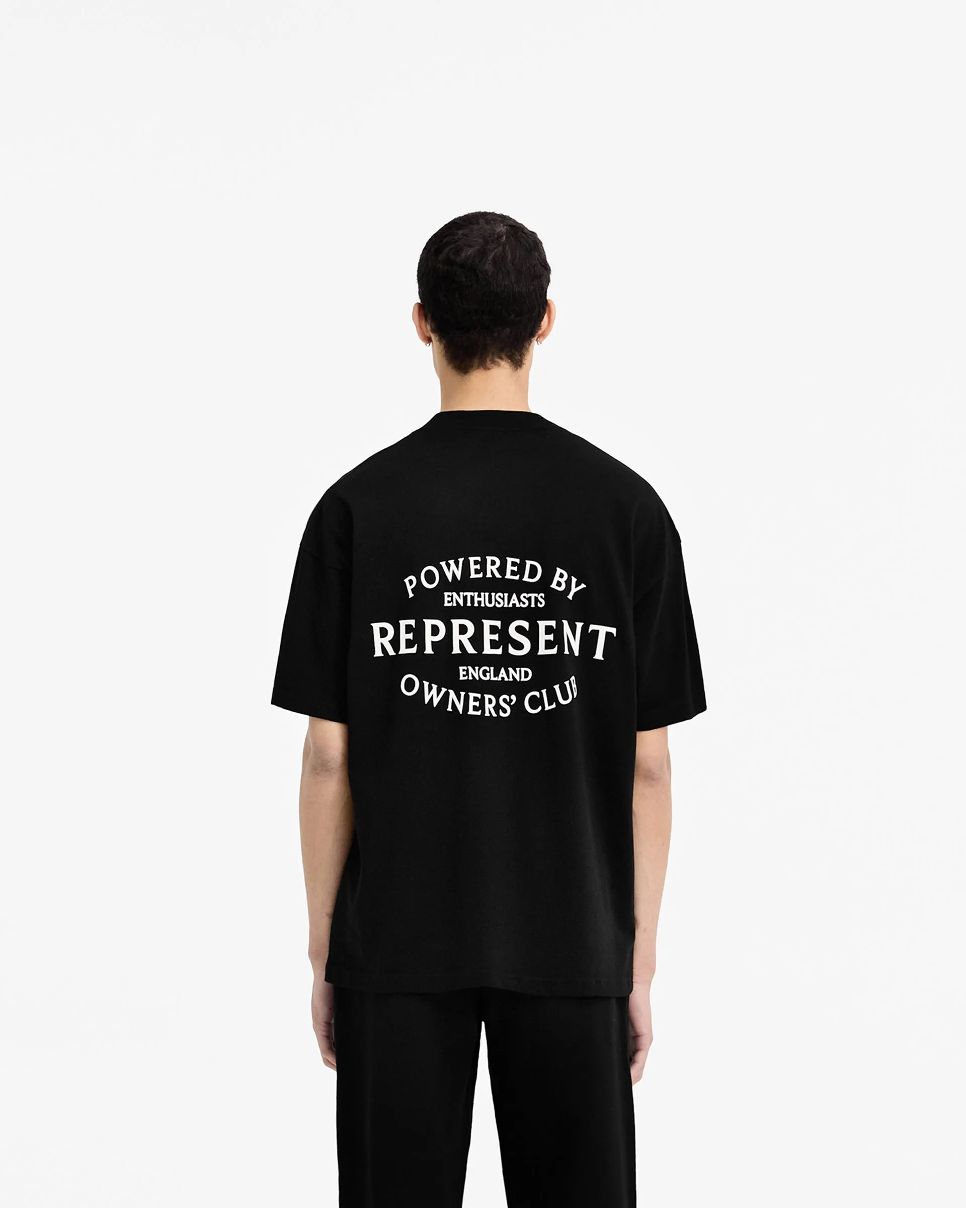 Represent Owners Club Stamp T-Shirt - Jet Black