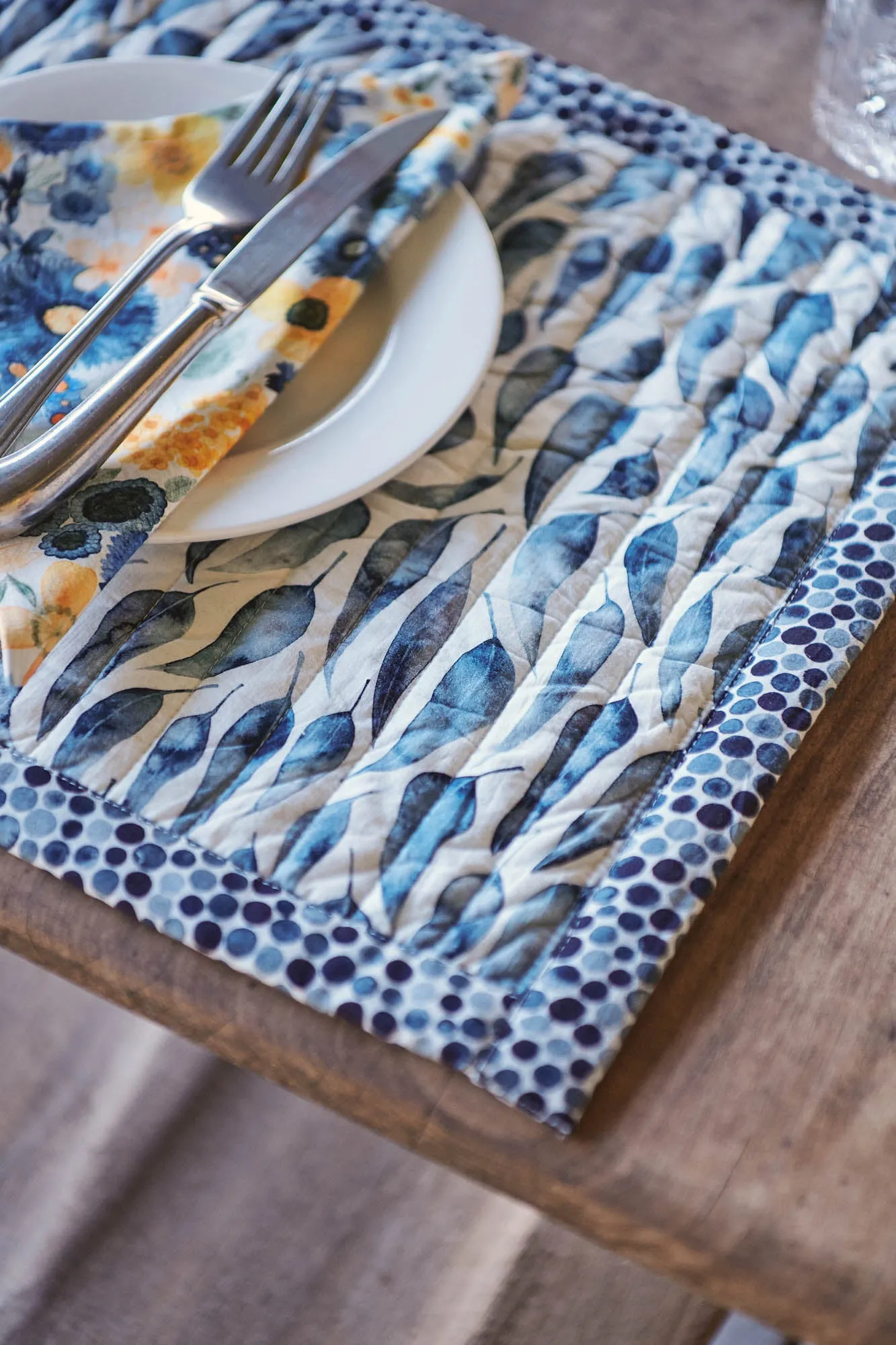 Reversible Placemats Watercolour Series