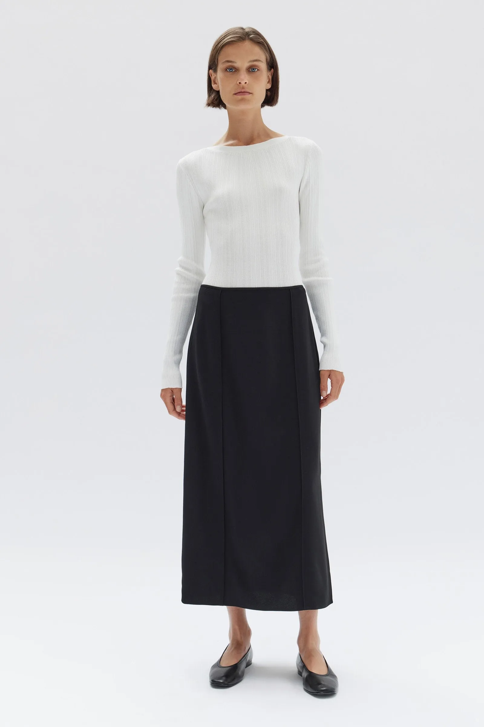 Sabine Crepe Skirt