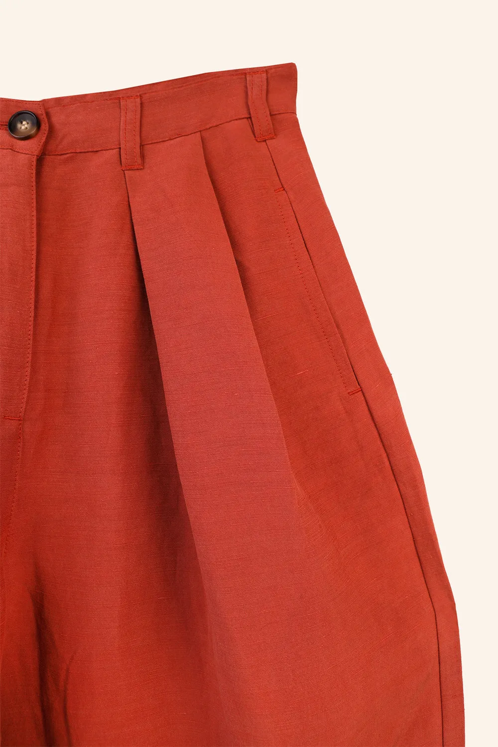 Sanne Trouser Terracotta