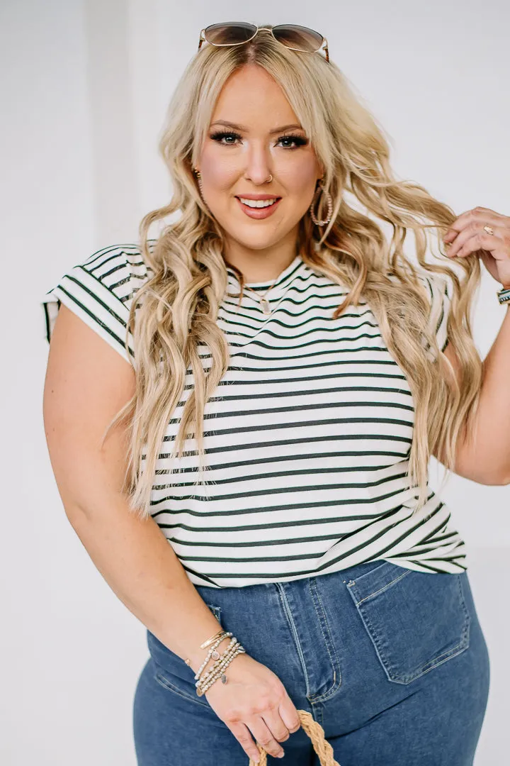 Set The Tone Striped Sleeveless Top