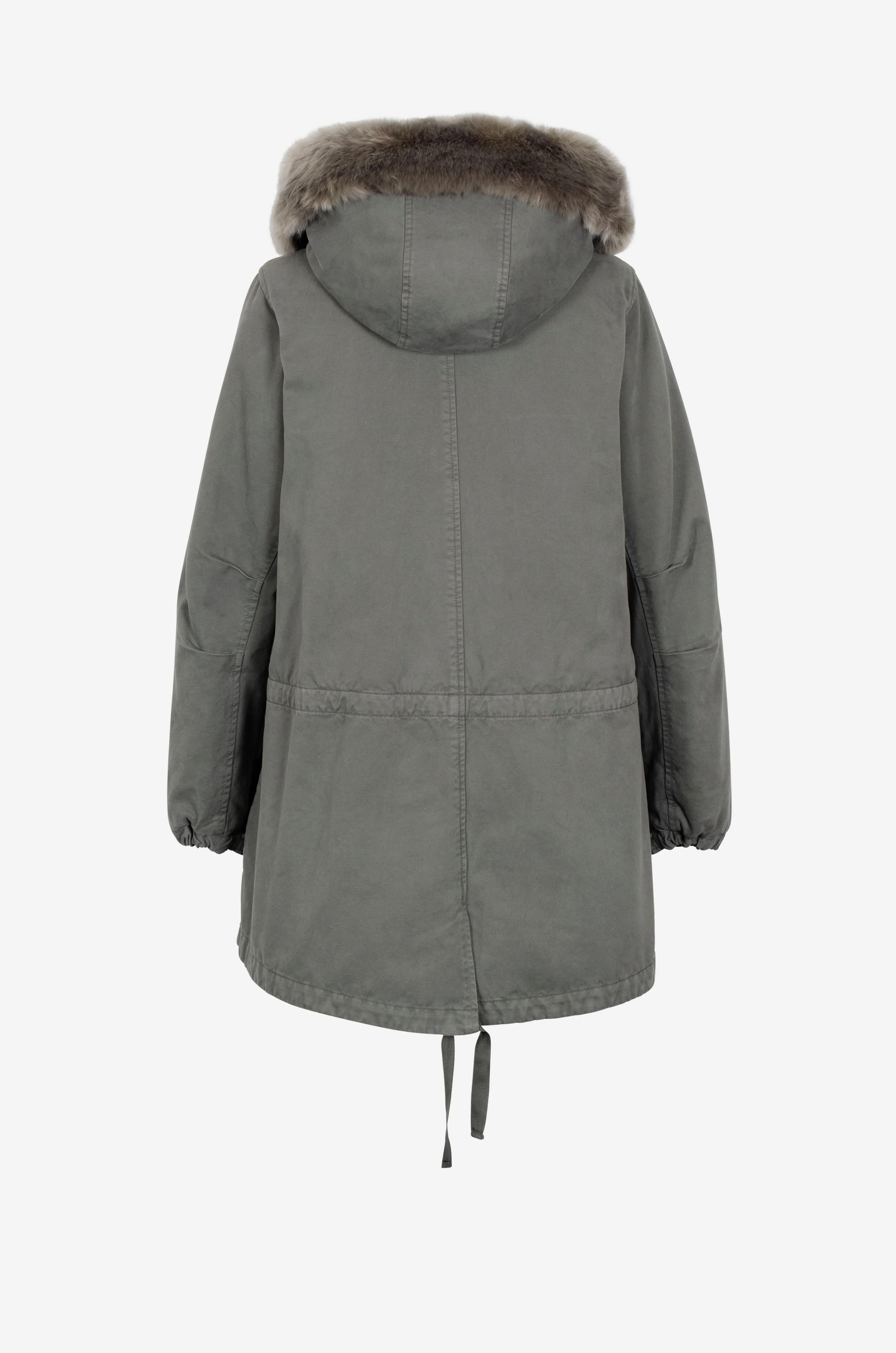 SHORT COTTON PARKA BYA