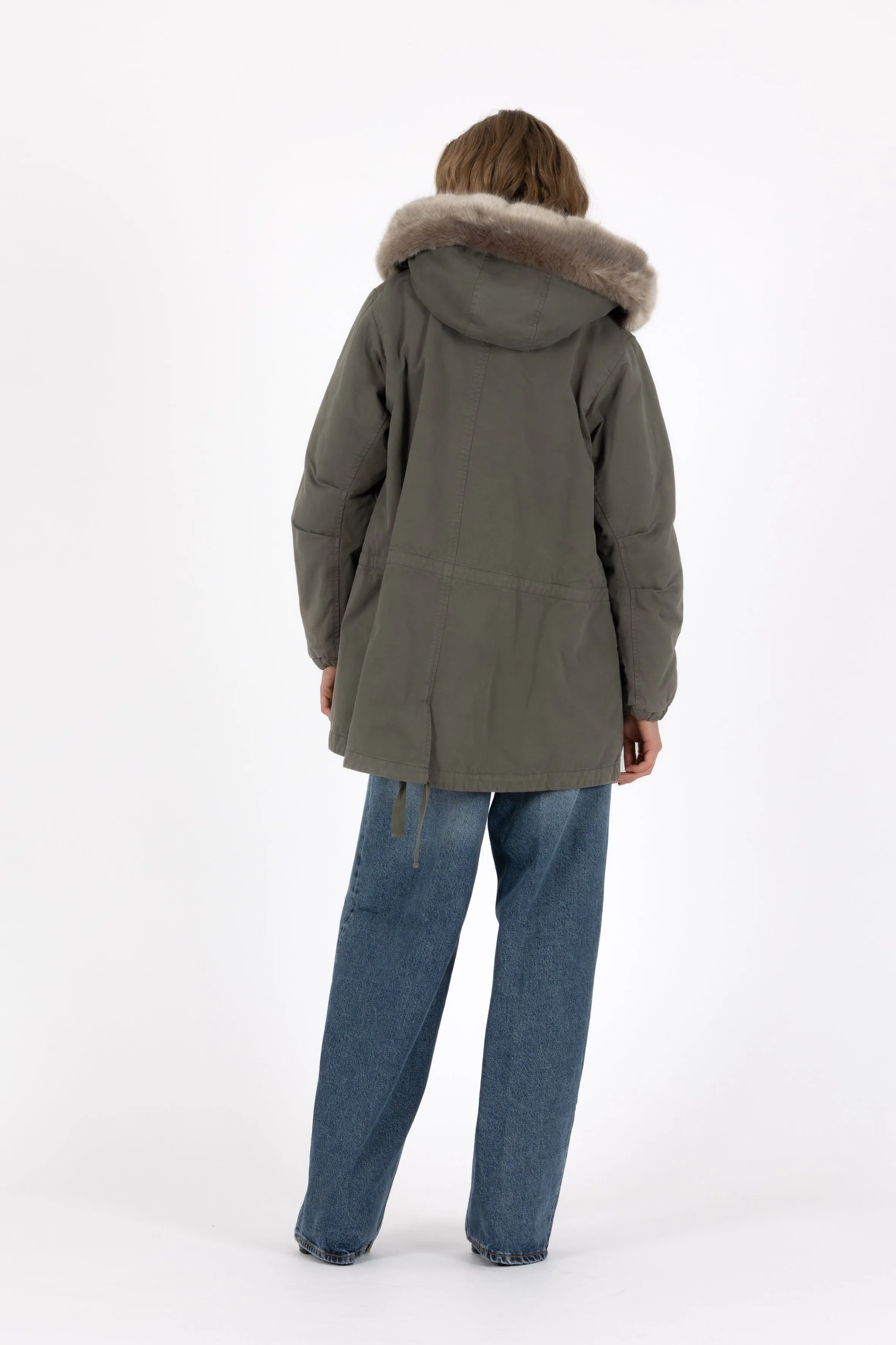 SHORT COTTON PARKA BYA