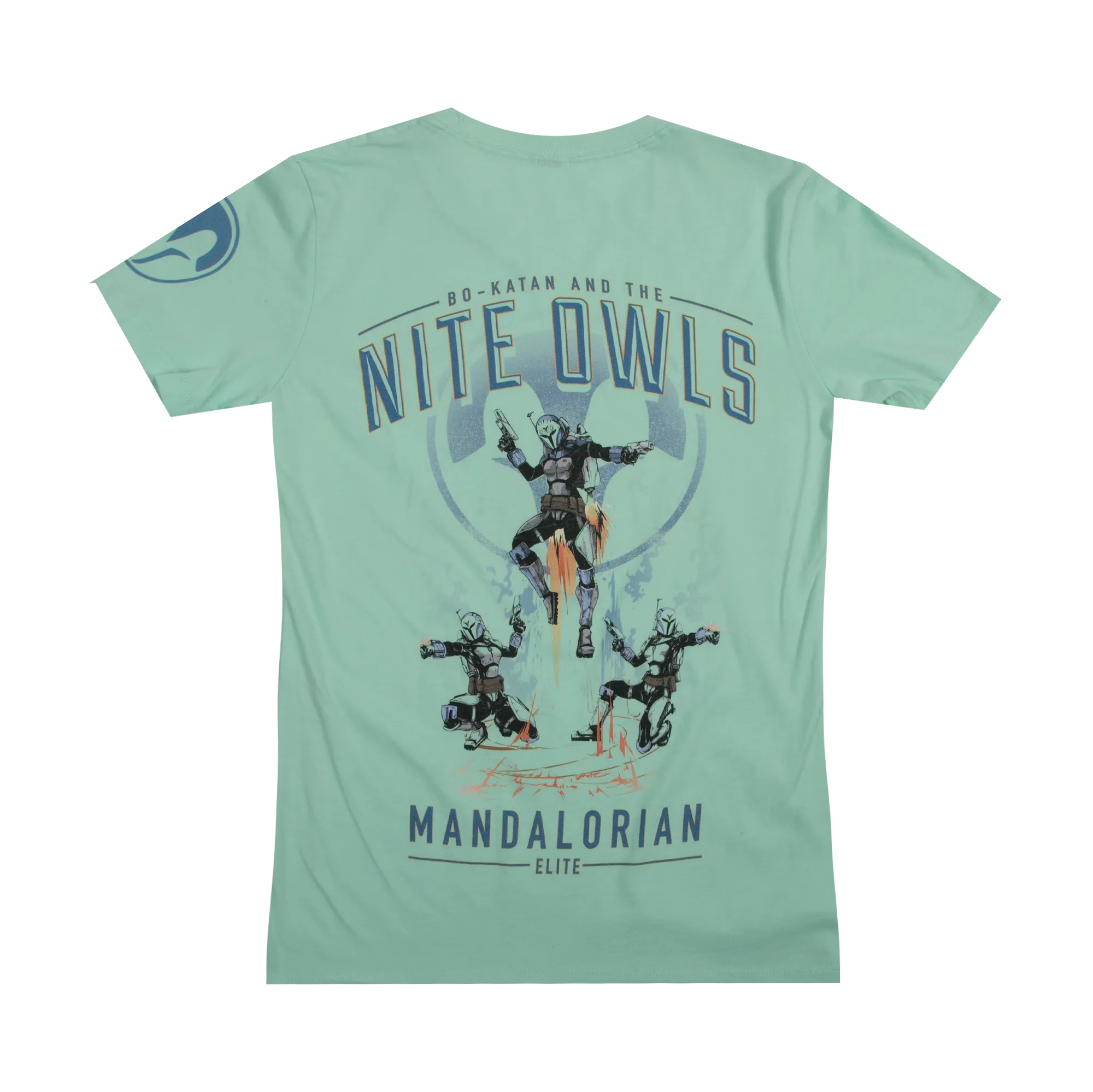 Star Wars Bo-Katan And The Nite Owls Mint Women's Tee