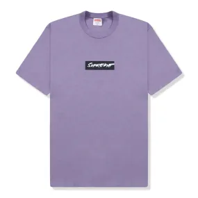 Supreme Futura Box Logo Dusty Purple T Shirt