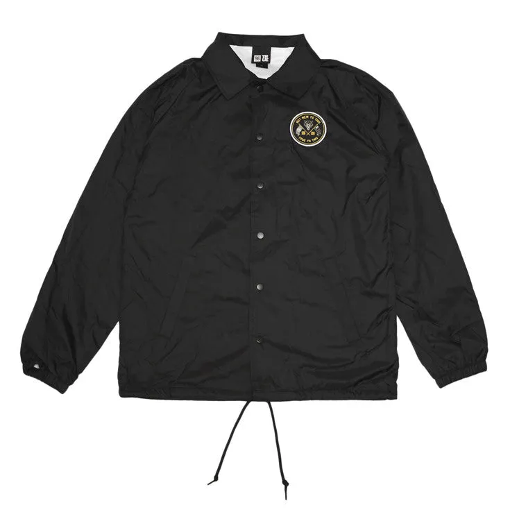 True Mens Nations Coaches Jacket Black