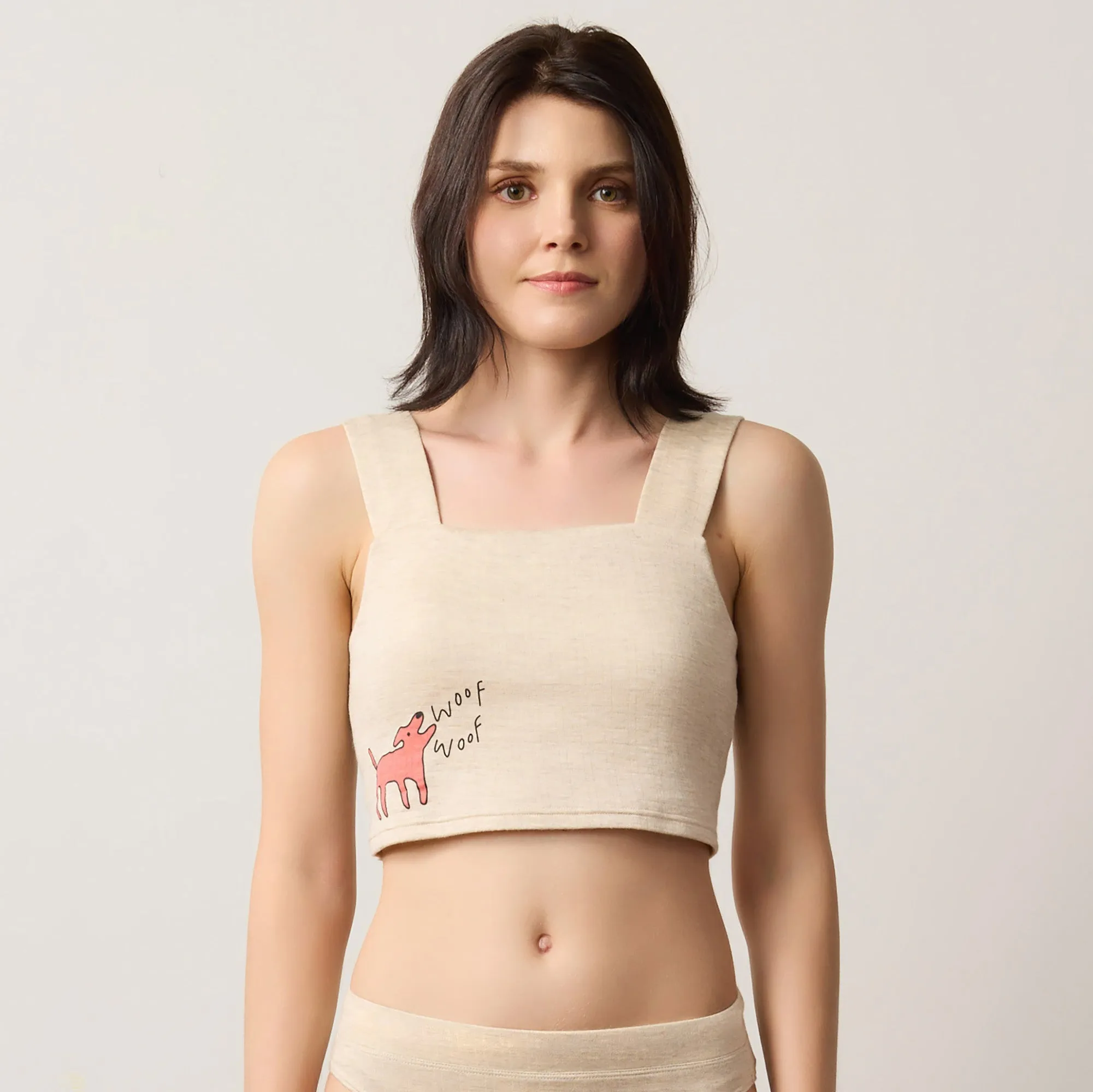 Underdog® x Andrea Caceres Modal Cotton Cropped Vest