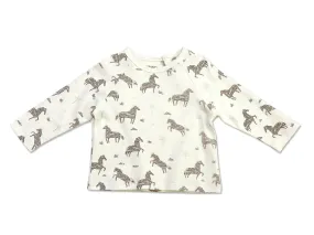 Wild & Free Horse Long Sleeve Tee (Organic Cotton)