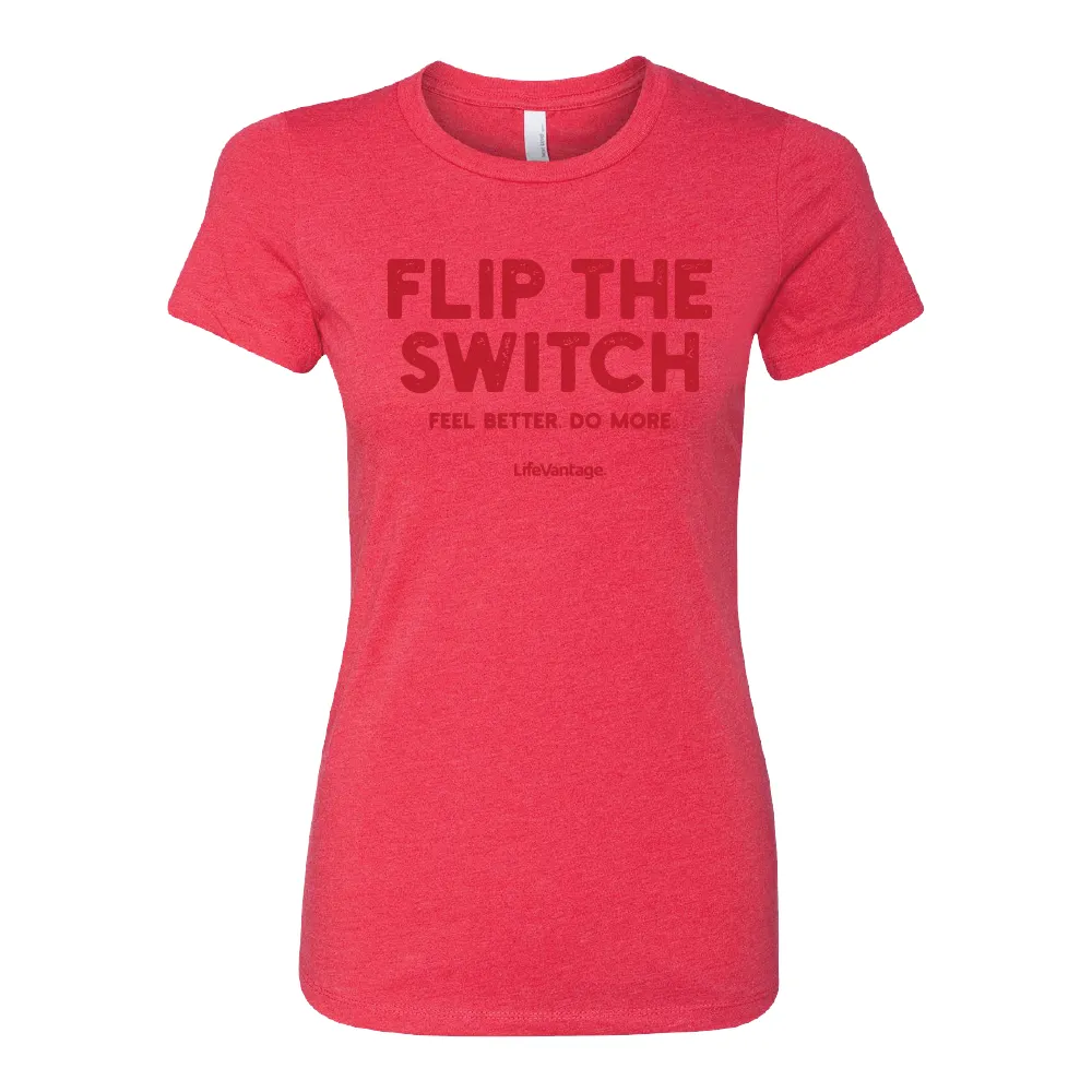 Women's Activated FTS Classic Red Tee