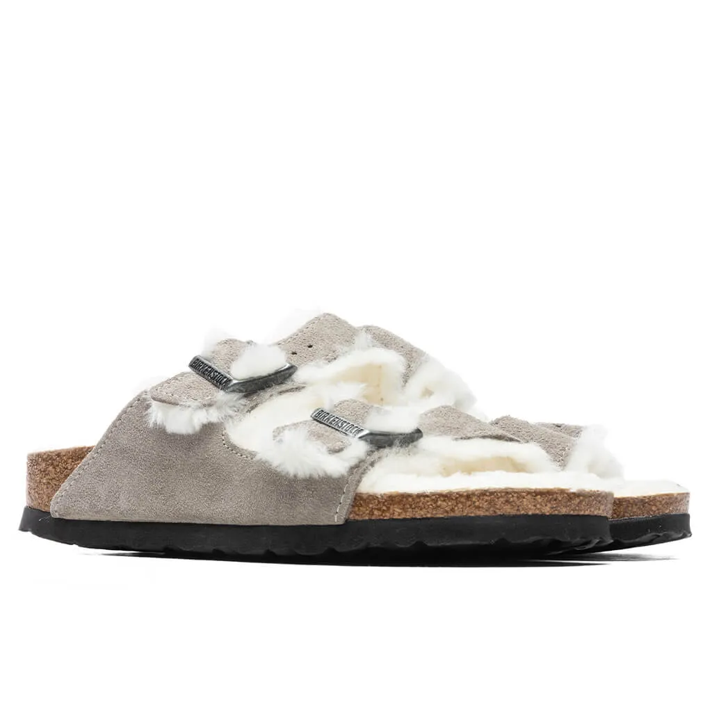 Women's Narrow Arizona Shearling - Stone Coin