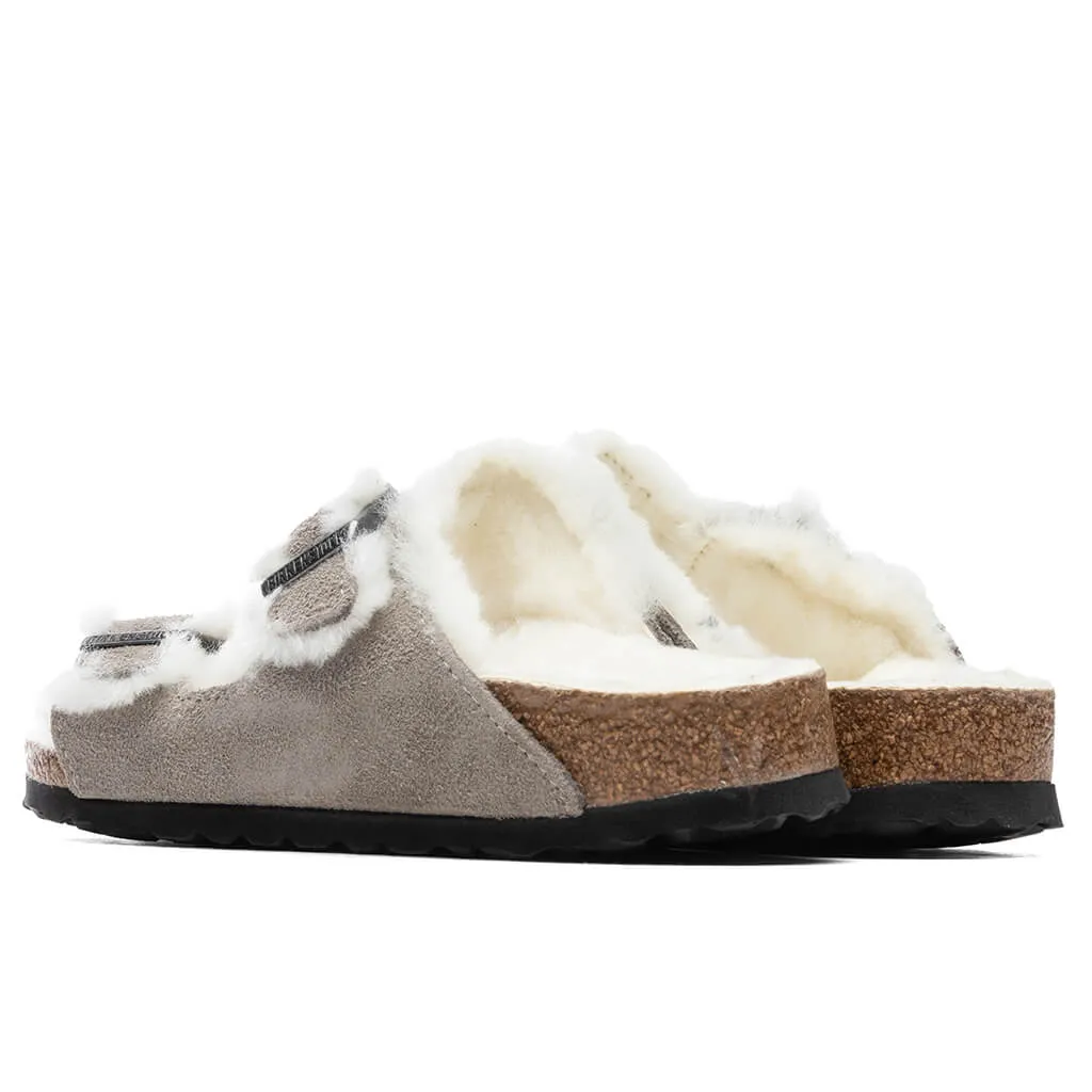 Women's Narrow Arizona Shearling - Stone Coin