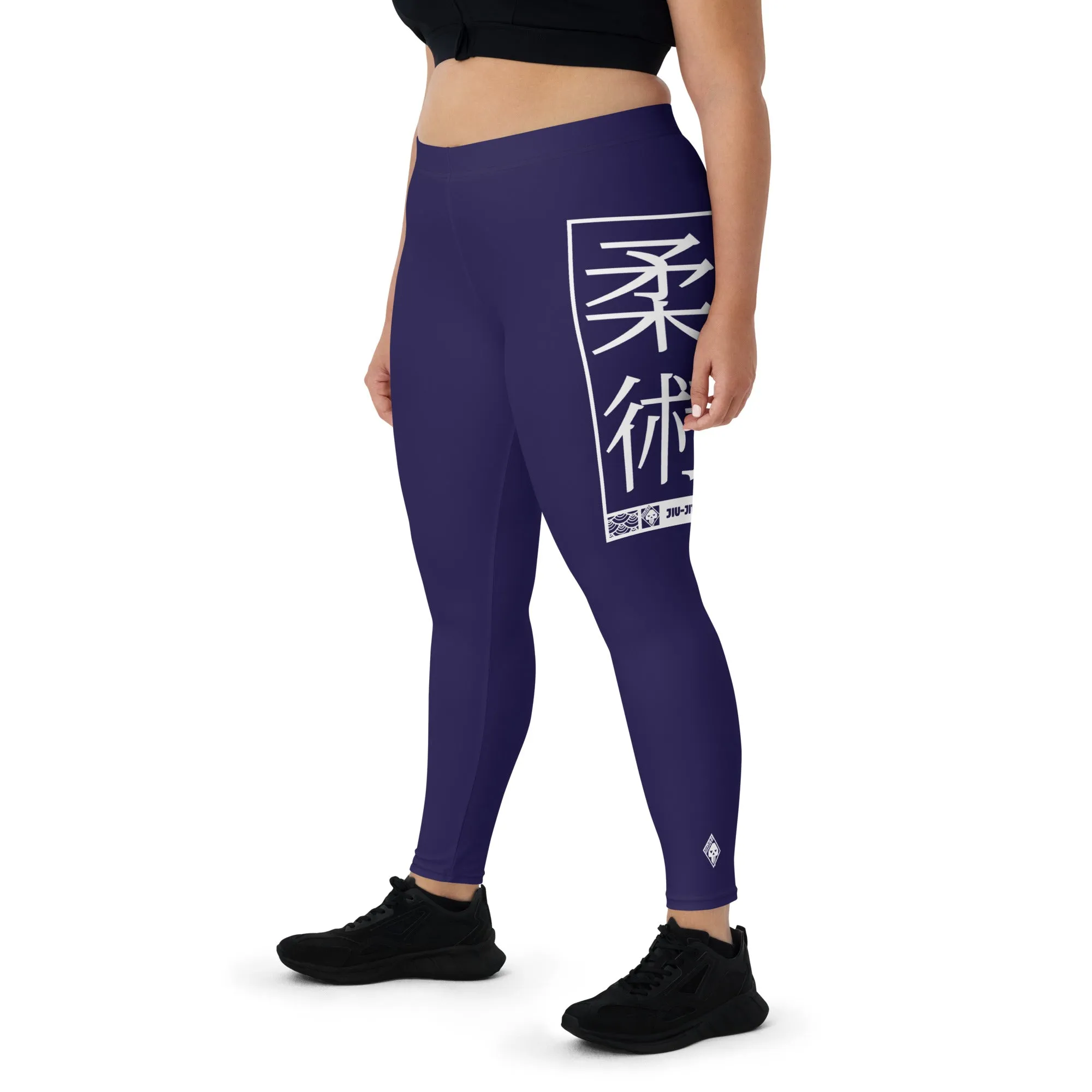 Women's Yoga Pants Workout Leggings For Jiu Jitsu 002 - Midnight Blue