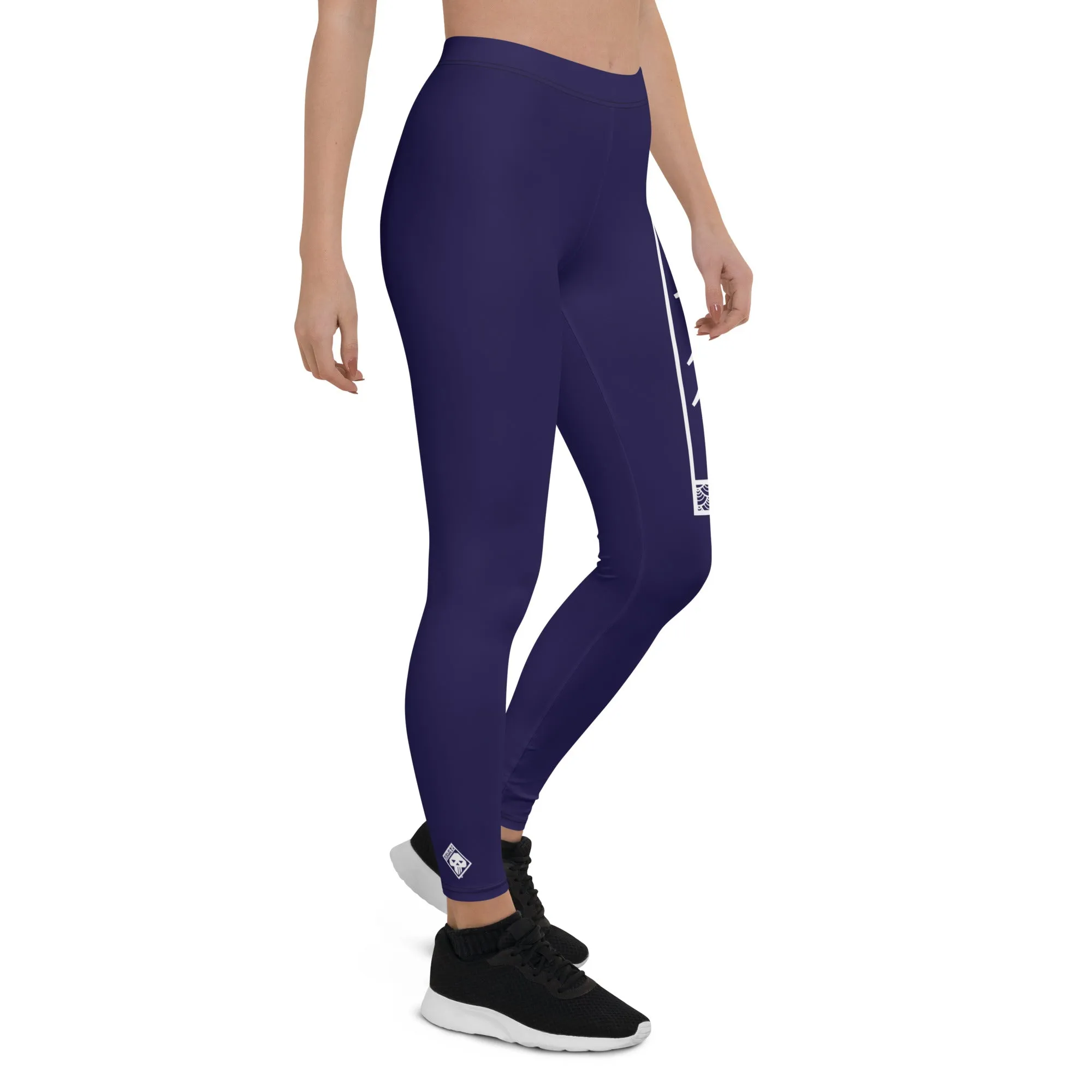 Women's Yoga Pants Workout Leggings For Jiu Jitsu 002 - Midnight Blue