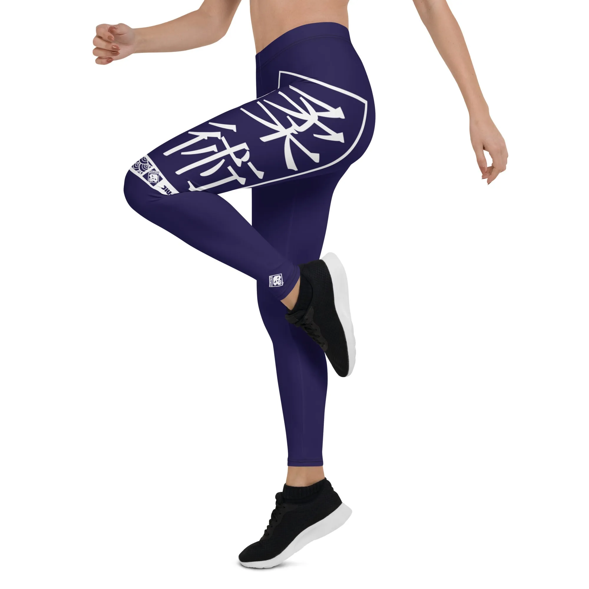 Women's Yoga Pants Workout Leggings For Jiu Jitsu 002 - Midnight Blue