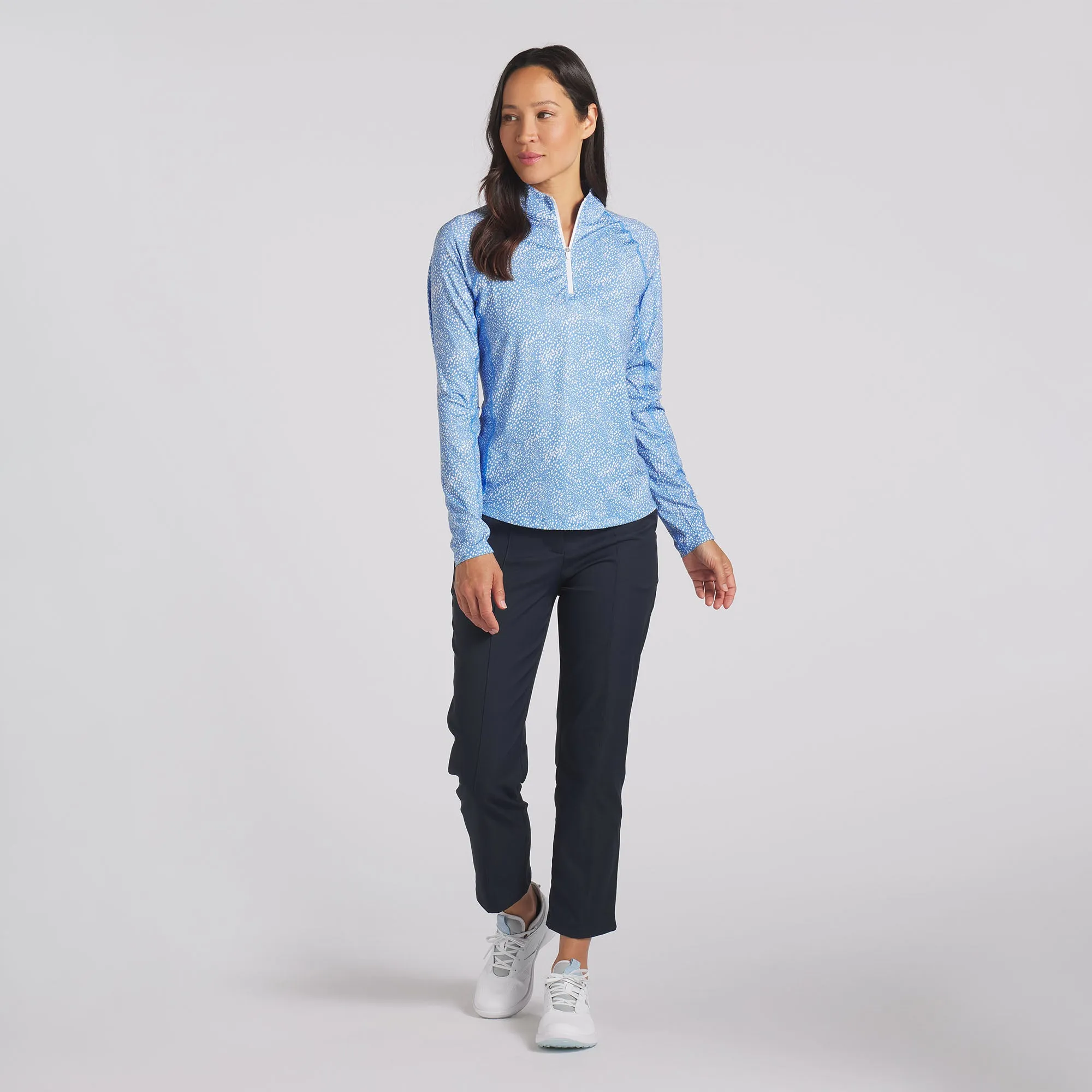 Women's YouV Microdot Golf 1/4 Zip